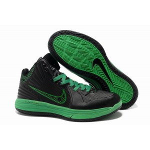 chaussure basketball Nike Lunar HyperGamer Noir et vert 