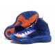 Nike Lunar Hyperdunk+ 2012 Flywire Prime bleu foncé orange
