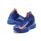 Nike Lunar Hyperdunk+ 2012 Flywire Prime bleu foncé orange