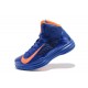 Nike Lunar Hyperdunk+ 2012 Flywire Prime bleu foncé orange