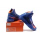 Nike Lunar Hyperdunk+ 2012 Flywire Prime bleu foncé orange
