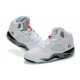 jordan 5 blanc gris ciment pour femme