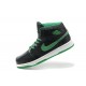 chaussures air jordan 1 noir vert phat