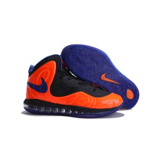 basket Air Max Hyperposite noir orange bleu