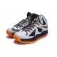 Nike LeBron X gris noir orange