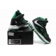 chaussure Nike LeBron 10 noir vert blanc