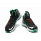 chaussure Nike LeBron 10 noir vert blanc