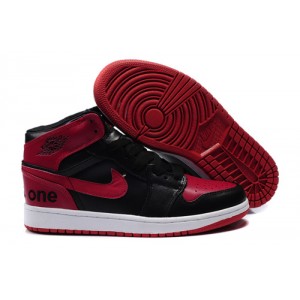 air jordan 1 phat noir rouge cardinal