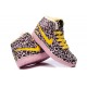 Air Jordan 1 phat leopard rose jaune 