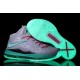 chaussure lebron james X loup gris vert glow in the dark