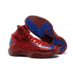 chaussure lunar hyperdunk 2012 rouge Royal bleu