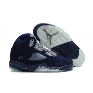 nike air jordan retro 5 femme marine daim