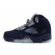 nike air jordan retro 5 femme marine daim