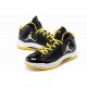 Chaussures de basket-ball air jordan aero flight Noir Blanc Jaune