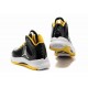 Chaussures de basket-ball air jordan aero flight Noir Blanc Jaune