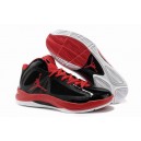 chaussure de basket nike flight aero noir rouge