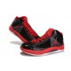 chaussure de basket nike flight aero noir rouge