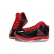 chaussure de basket nike flight aero noir rouge