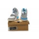 Air Jordan yeezy grise et bleu