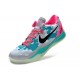 chaussures kobe 8 South Beach gris vert rose