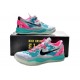 chaussures kobe 8 South Beach gris vert rose