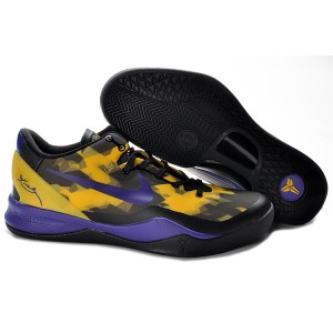 Kobe 8 Lakers noir violet jaune