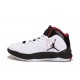 des jordan de fille aero flight blanc noir rouge