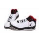 des jordan de fille aero flight blanc noir rouge