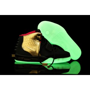 nike yeezy 2 noir or lumineuse