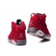 air jordan 6 retro raging bull rouge gris en nubuck