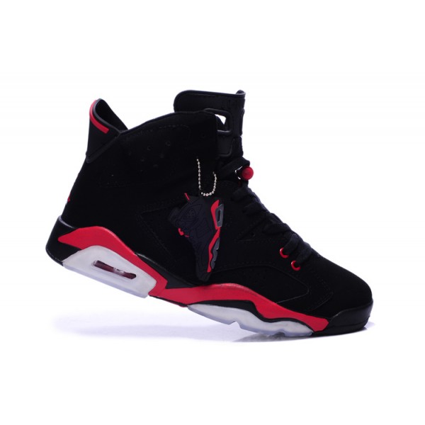 chaussure jordan noir et rouge