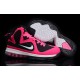 chaussure lebron 9 noir et rose femme