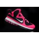 chaussure lebron 9 noir et rose femme