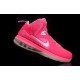 basket lebron 9 femme rose blanc