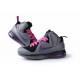 chaussure lebron 9 femme grise rose noir violet