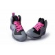 chaussure lebron 9 femme grise rose noir violet