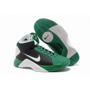 nike zoom hyperdunk tb fille vert noir blanc