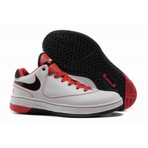 air lebron 7 basse blanc rouge noir