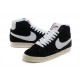 nike blazer vintage noir blanc en daim