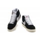 nike blazer vintage noir blanc en daim