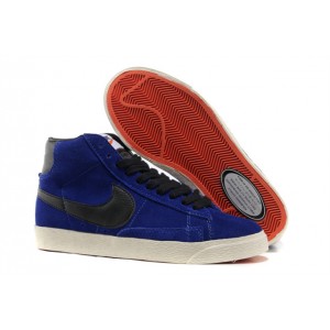 chaussures Nike Blazer Bleu et royal