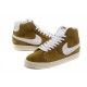 nike dunks blazer high abricot blanc