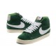 nike blazer mid suede vintage femme vert blanc