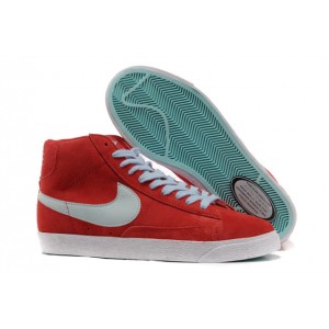 le nike blazer vintage fille rouge blanc