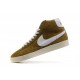 basket NIke Blazer fille jaune blanc