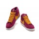 nike blazer daim vintage rose jaune femme