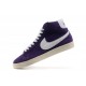 chaussures Nike Blazer violet blanc pour femme