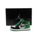 jordan 1 noir vert blanc pour enfant