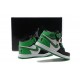 jordan 1 noir vert blanc pour enfant