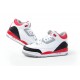 jordans air enfants 3 blanc noir rouge